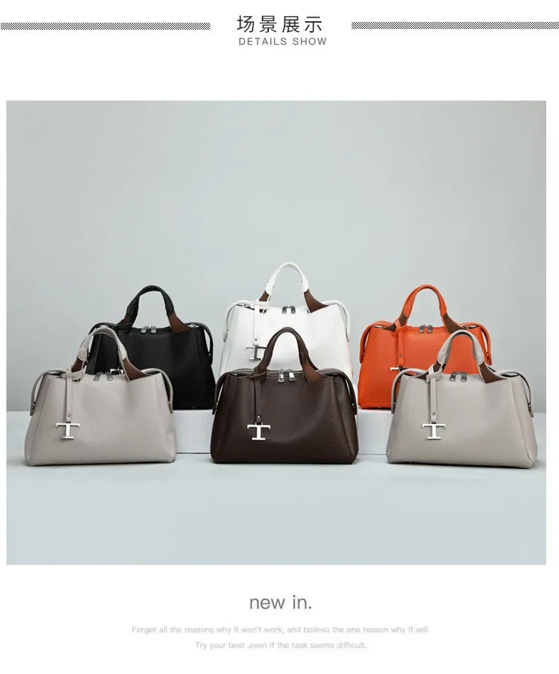 Luxury leisure travel zipper shoulder bag, high-quality design handbag, classic and trendy women's backpack