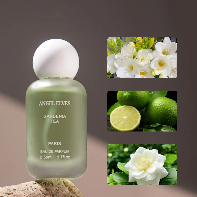 First Love Series Unisex Perfume Long-lasting Fresh Gardenia Tea Fruity Eau De Toilette Youth Girl Body Fragrance Spray New 50ml