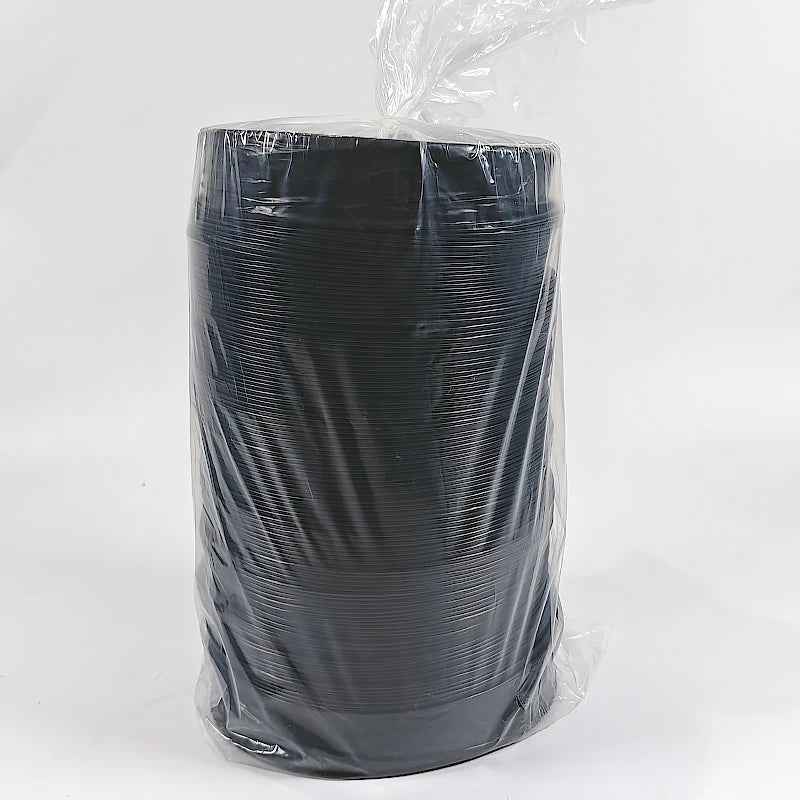Black Exhaust Flexible Duct with Venting Aluminum Hose, Range Hood Ventilation Fan Hose, Ventilation Pipe, Flexible Aluminum Duct, Four-Layer Protection for Heating, Cooling, Ventilation, and Exhaust Pipes, Hvac Ducting, Fres