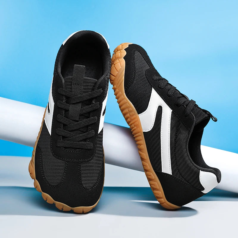 New Wide-toe Men's Shoes Casual Soft Sole Wide-Toe Shoes Walking Sneakers Breathable Mesh Comfortable Barefoot Shoes Big Size 48