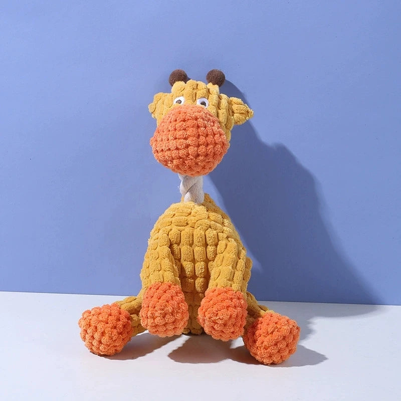 Pet Dog Plush Vocalizations Funny Donkey Toys Resistant to Biting and Grinding Teeth Interactive Vocalizations Pet Toys