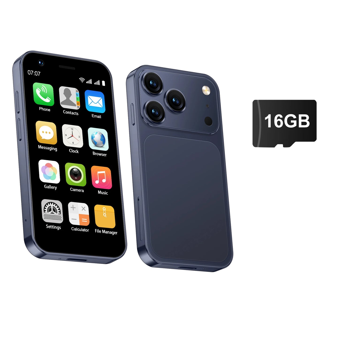 SERVO 18SE MINI Android Pocket Smartphone 2 SIM Standby 3.0" Screen 2GB+16GB WhatsAPP WiFi 3G WCDMA Super Small Smart Cellphones