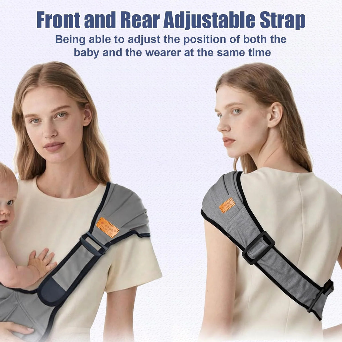 Baby Sling Carrier,Baby Sling,Toddler Carrier,Adjustable and Non-Slip Hip Seat Carriers Carrying 10-30 lbs