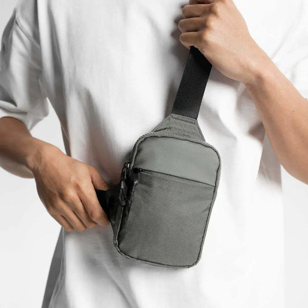 Mini Sport Chest Bag for Men And Women Small Backpack Crossbody Phone Bag Fashionable RFID Anti-Theft