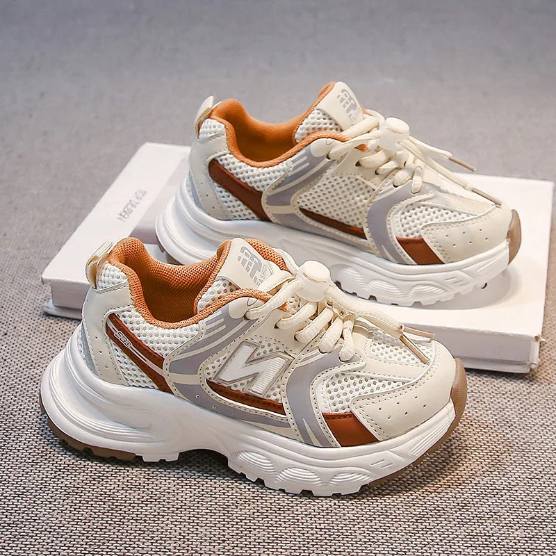 2026 Summer Children Boys Girls Non-Slip Lightweight Sports Casual Shoes Kids Toddler Unisex Breathable Lightweight Sneakers