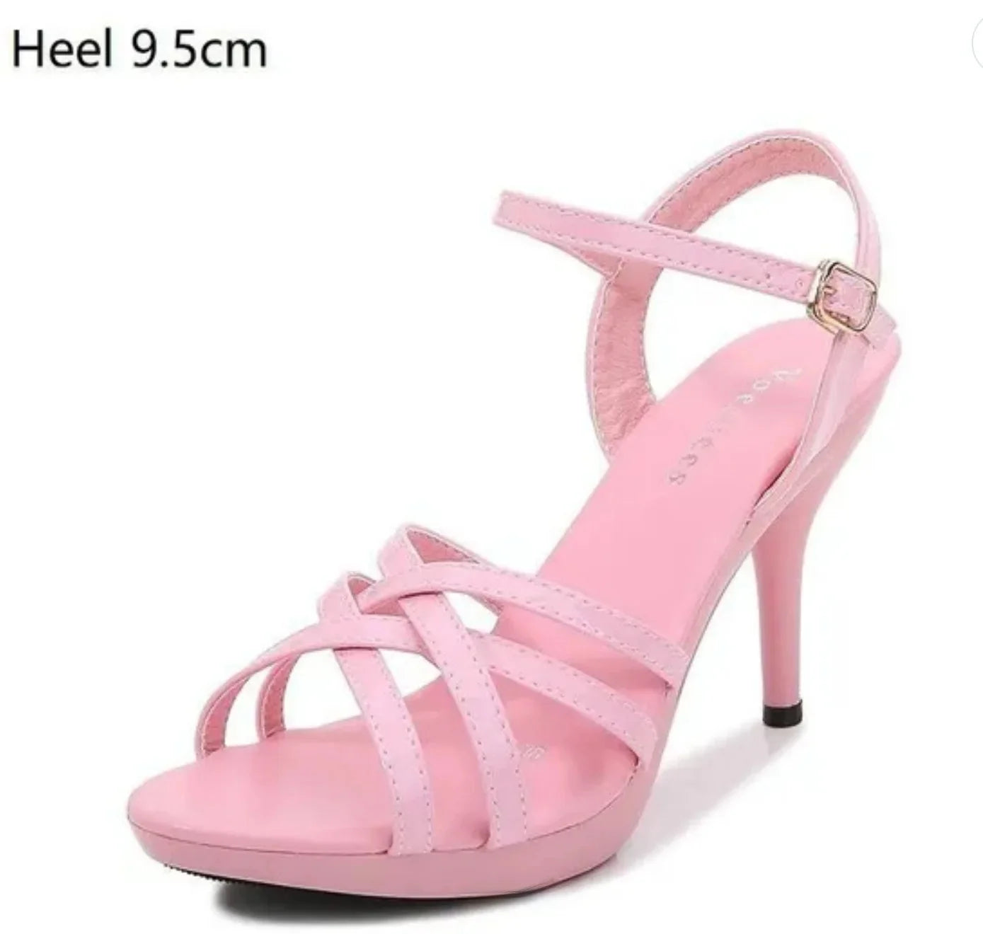 High Heels Model Sexy Black Waterproof Platform 15cm Ultra High Heel Sandals Women Summer Show off Tool for Women Shoes