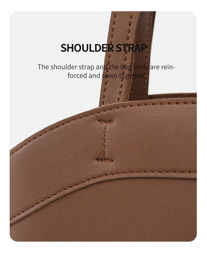 Premium Structured Tote Bag for Women – Elegant  Top Handle & Shoulder Strap, Luxury Leather Handbag for Work & Everyday