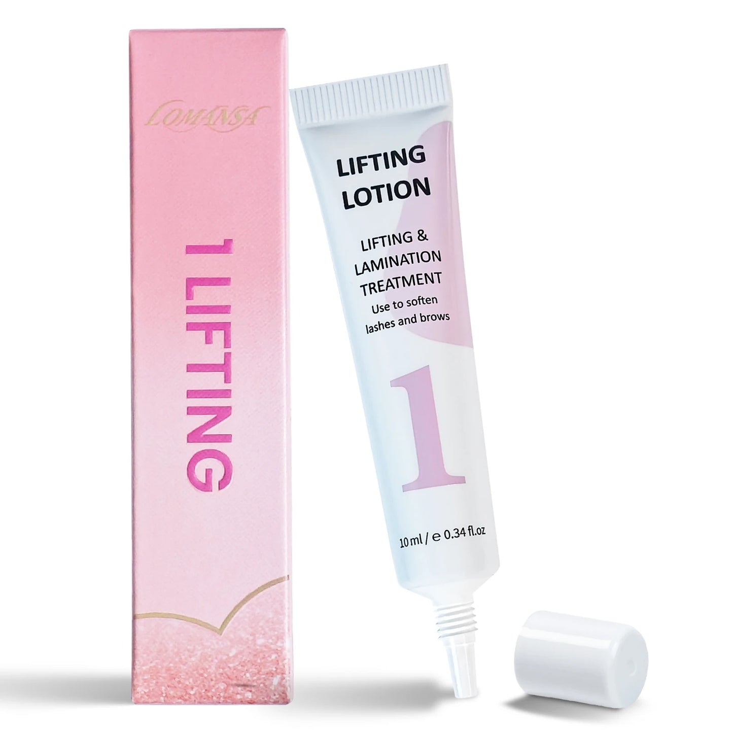 LOMANSA New 10ml Fix Perming Tube Set Lash Lift Brow Lamination Perm Fixation Setting Nutrition Lotion Eyelashes Makeup Tools