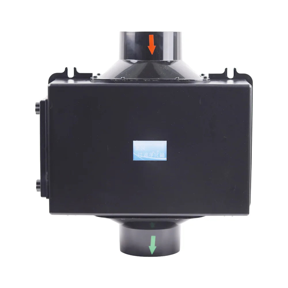 3 Layers Purification Filter Box with Hepa and Carbon Filter For Ventilation System HVAC System Heating And Cooling Ventilation