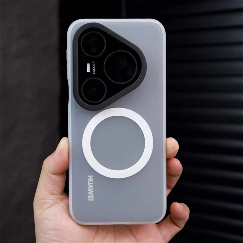 For Huawei Pura 80 Ultra case Pura 70 80 Pro Plus Magnetic Matte Clear Case Hard Shell Shockproof Bumper Protective Cover