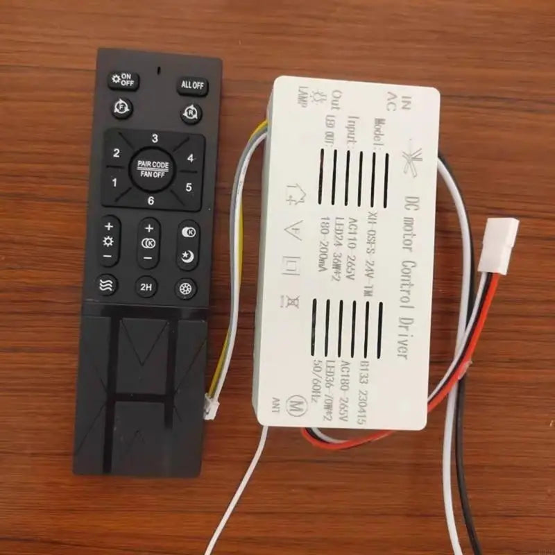 F92F Fashion Ceiling Fan Light Controller with Wireless Remote for Modern Homes