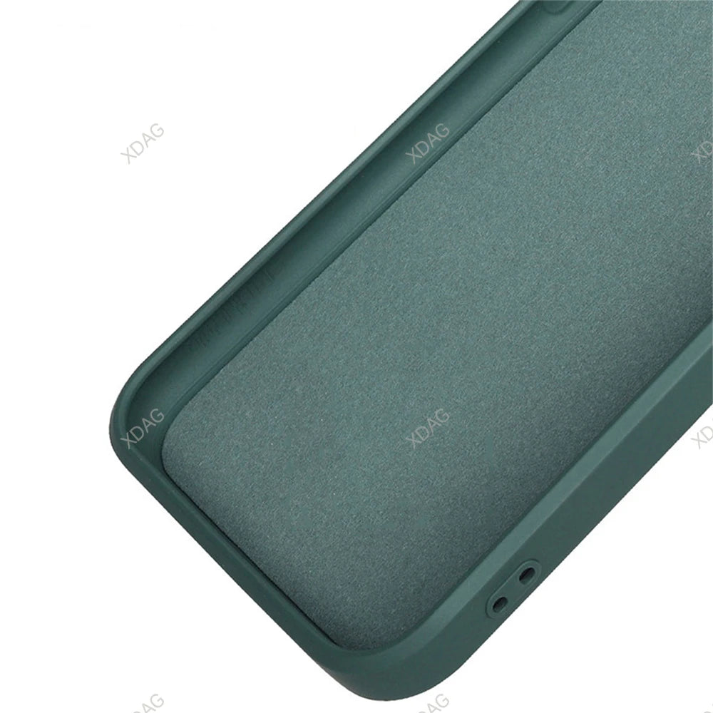 Funda Liquid Silicone Phone Case for Xiaomi Redmi Note11 Note 11 11E 11T Pro Plus 11Pro 11TPro Pro+ 11S 11SE 5G Soft Plain Cover