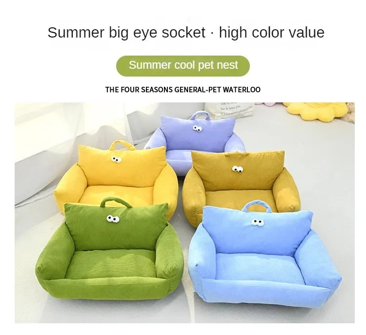 Cushion Winter Bed Puppy Special Sofa Kennel Winter Warm Pet Internet Celebrity Cat Nest Small Dog Dog Sleeping Mat