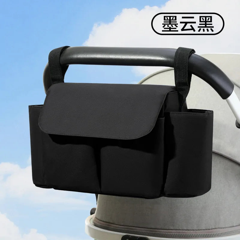 Baby Stroller Hanging Bag Accessories, Large Capacity Stroller Storage Bag, Shoulder Bag, Mother and Baby Bag, Diaper Bag Gifts