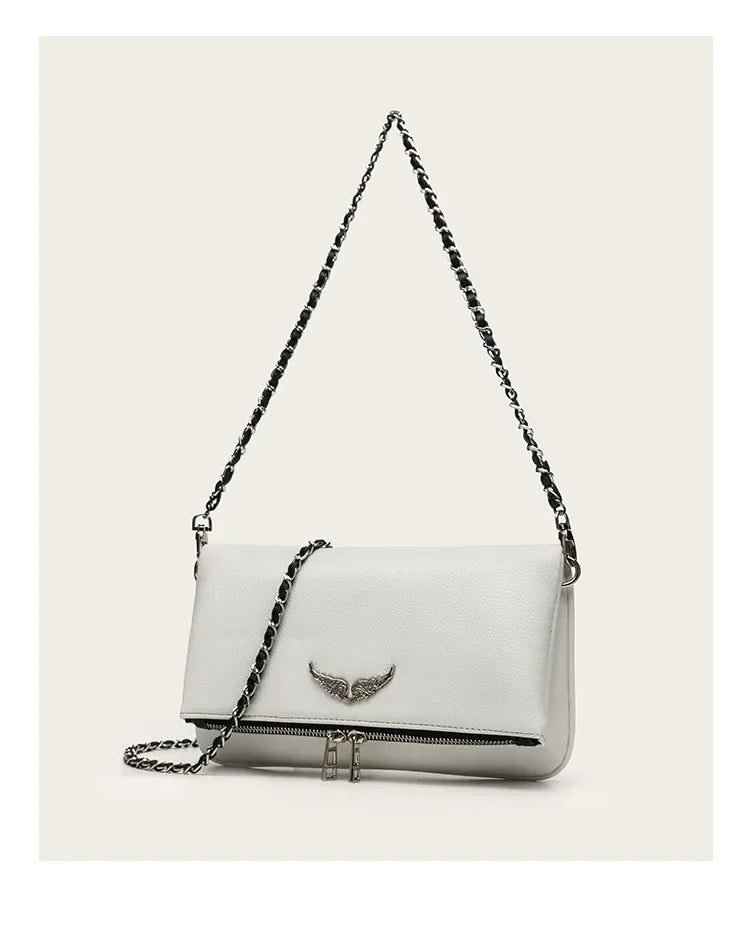 Wing Mini Square Bag for Women, 2026 Fashion Underarm Shoulder & Crossbody Bag, Cute Small Purse, Versatile Chic Handbag