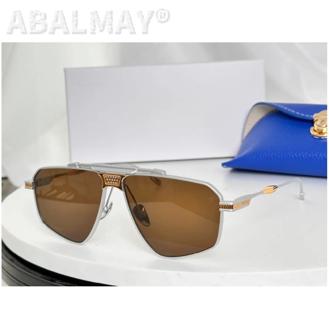 New Fashion Design Women Sunglasses for Men SCUD SIZE 58-12 Top Quality Luxury Brand Designer Acetate UV400 Titanium Sun glasses