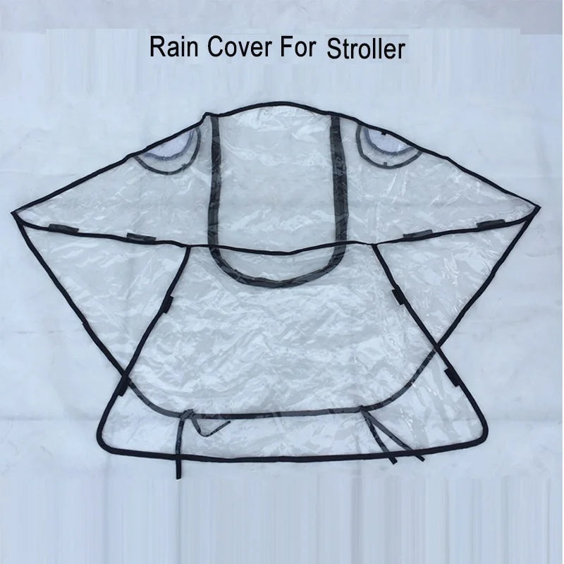 COLU KID® Raincoat Baby Stroller Accessories Rain Cover Waterproof Cover for Bugaboo Bee 3  Bee6 Bee5 Safety EVA Material
