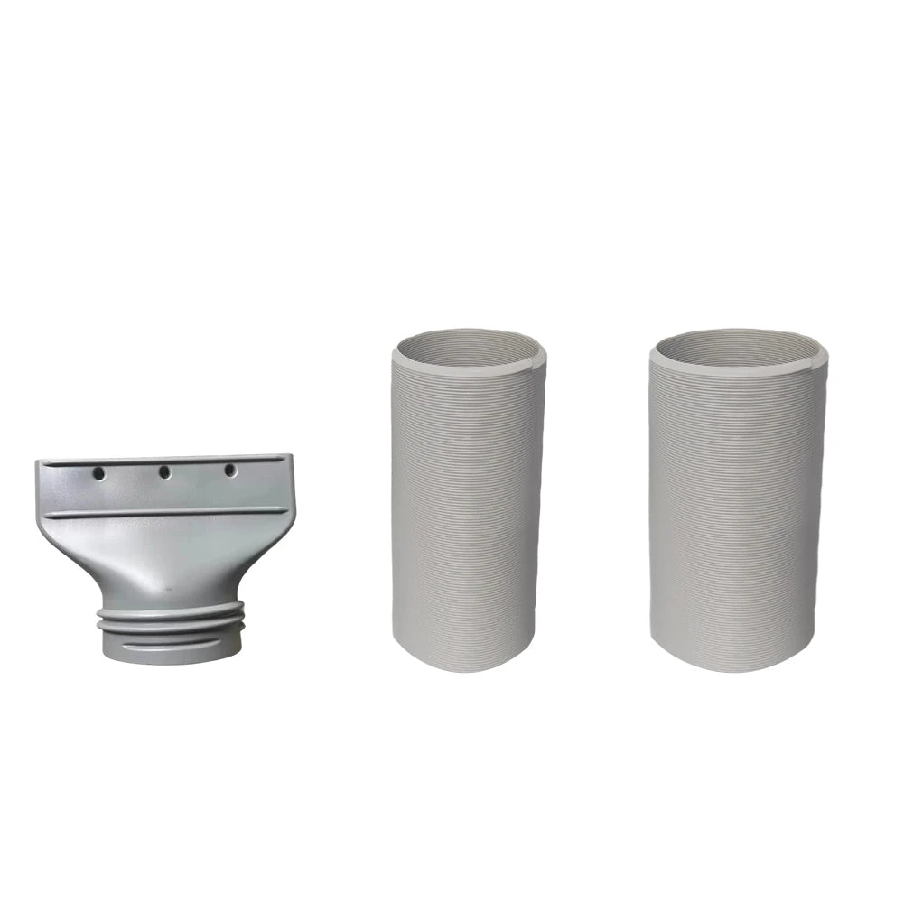 15CM Flat Mouth Joint Exhaust Hose Adapter Portable Mobile Air Conditioner Exhaust  Hose Window Duct Pipe Hose Connector Nozzles