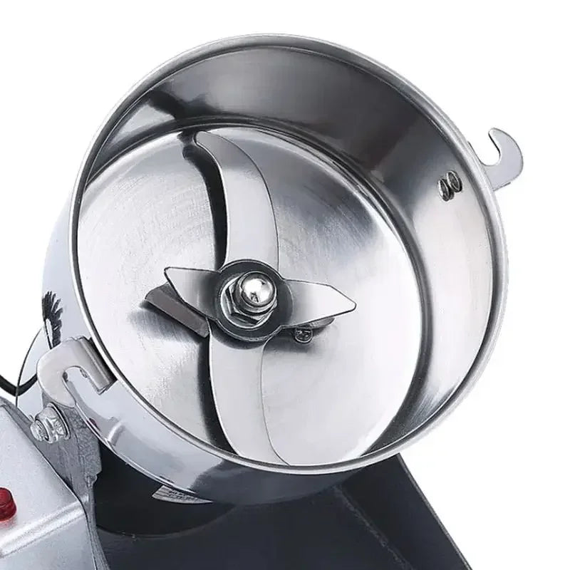 DIVEDEER 304 Stainless Steel Grinder Home Use 800g Small-Particle Grain Mill Herbal Medicine Grinder Ultra-Fine Pulverizer
