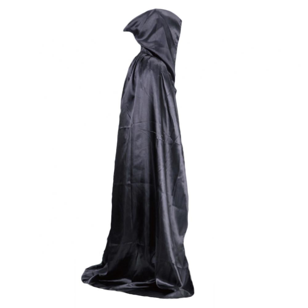 Halloween Medieval Robes Witch Wizard Cloak Cape Party Death Ghost Devil Cosplay Costumes Halloween Hooded Cloak