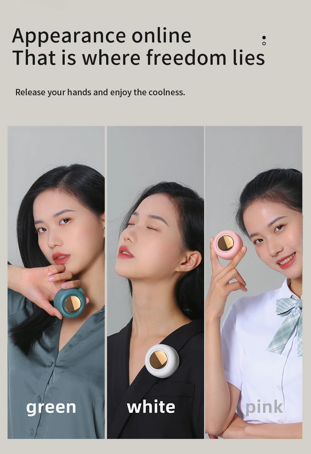 2026 Summer Clip-On Small Fan 360° Adjustable Lightweight And Portable Fan Suitable For Hands-Free Portable Fans When Going Out