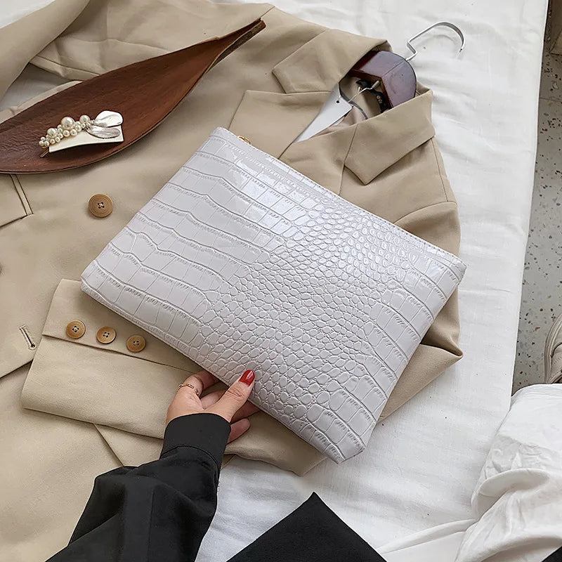 Fashion Luxury Handbags Women Bag PU Leather Clutch Ladies Evening Envelope Bag Female Day Clutches Purse Portable Wristlet Bag
