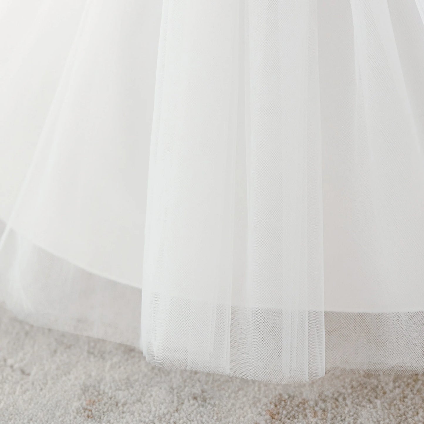 Toddler Baptism Party Baby Girls Dresses Girls Tulle 1st Birthday Wedding Prom Baby Dress Infant Bridesmaids Christmas Costumes