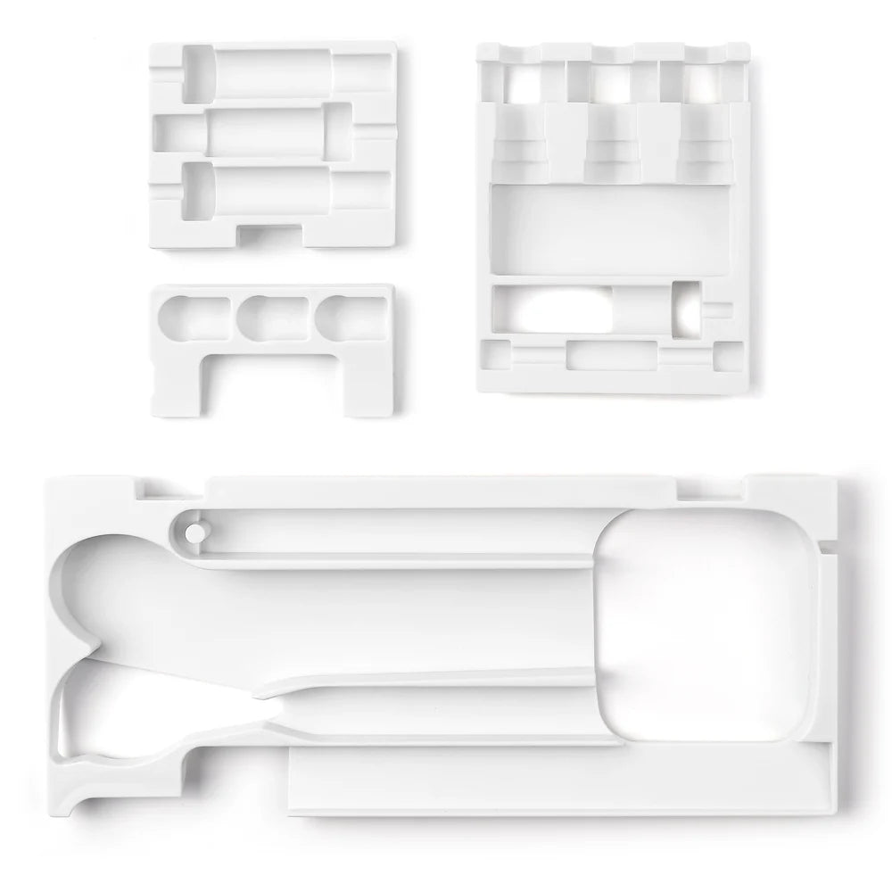 4pcs/Set Tools Storage Inserts for Cricut Maker 3 & Maker Weeding Tools Kit Tray Blades Housing Tip Accessories Organizer