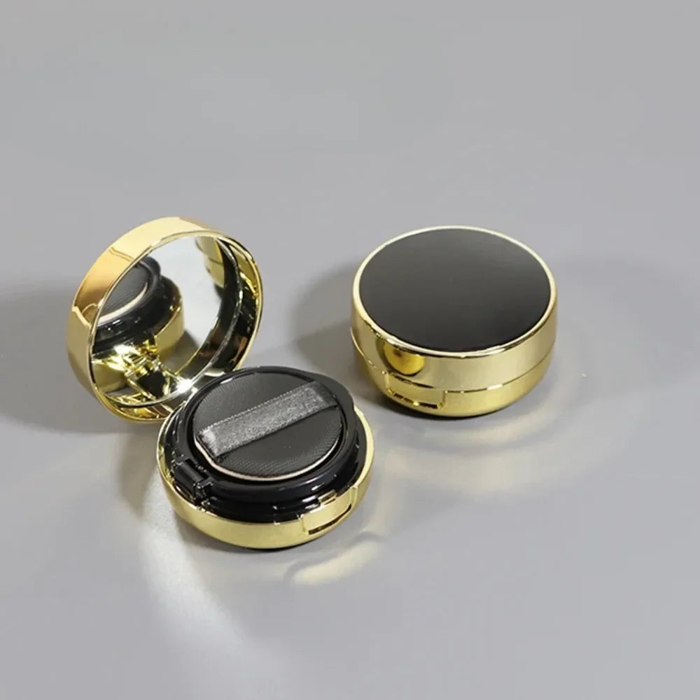 Air Cushion Foundation DIY Box Mini Cute Empty Puff Box Portable Mirror for Bb Cream Cosmetic Makeup Case Container with Sponge