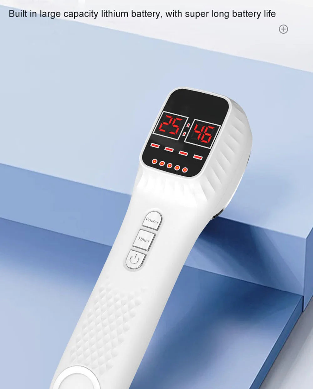 650nm+808nm Handheld Face Body Red Light Infrared Beauty Device Skin Rejuvenation Muscle Joint Body Fatigue Relief Health Care
