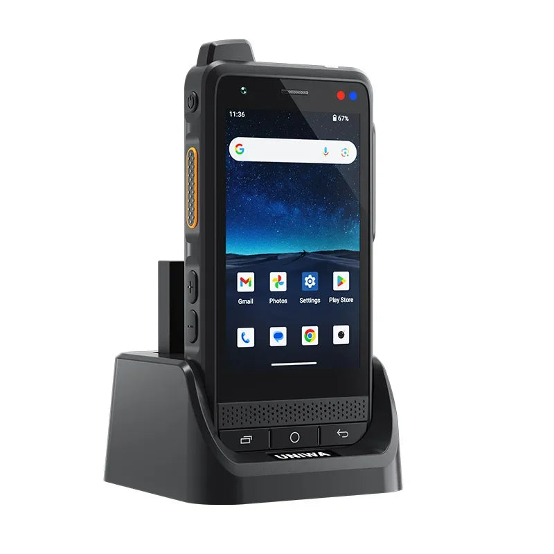 NEW Global Edition UNIWA F400 4G Zello Walkie Talkie Smartphone 4" Android15 5.0MP 13MP 4GB+64GB 4350mAh 15W PoC Radio SOS NFC