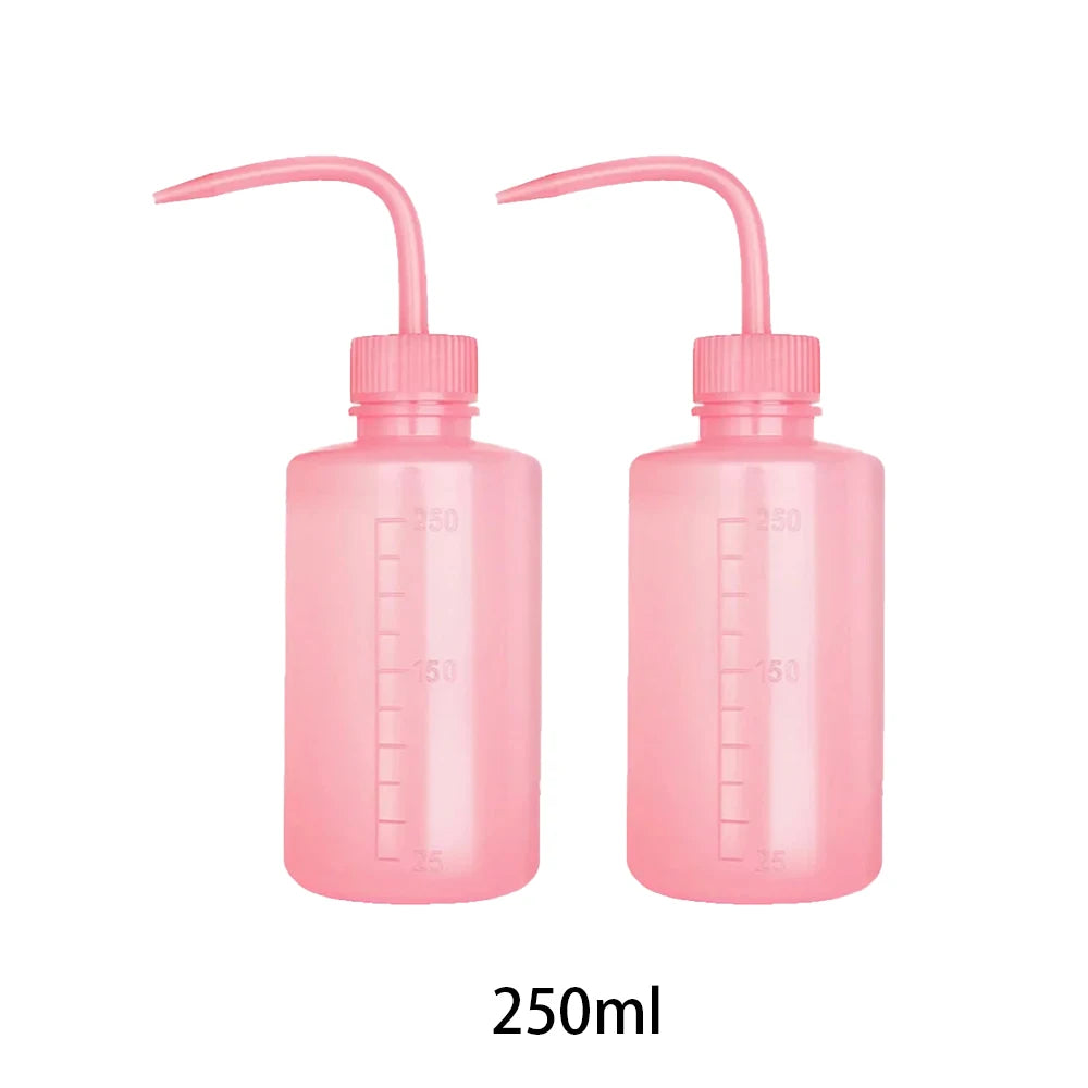 250/500ml Tattoo Wash Bottle 1/2pcs Plastic Safety Rinse Bottle Watering Tools  Lab Non-Spray Squeeze Bottle Tattoo Supplies