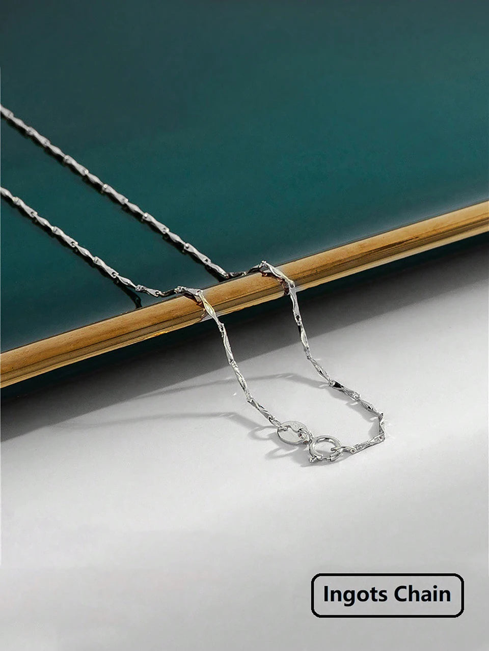GRA 40cm 45cm Minimalist Female Necklace for Women on Neck Real 925 Sterling Silver Chain Necklaces Girls Fashion Fine Jewelry