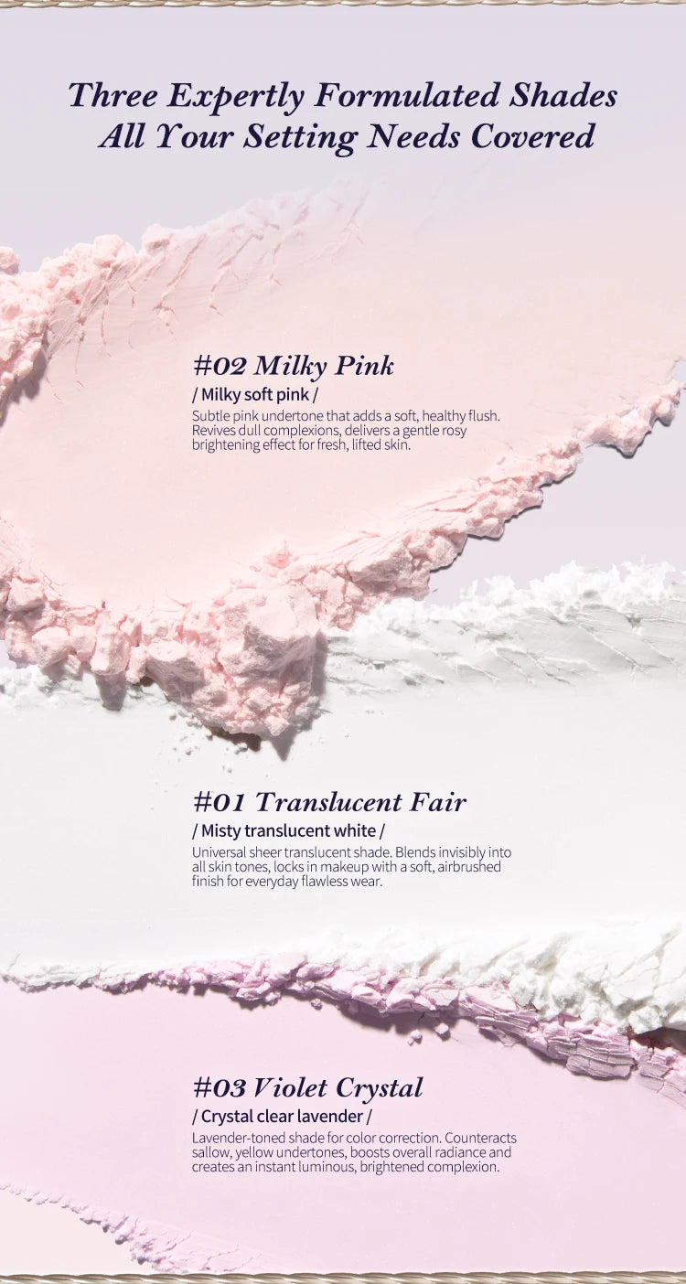 [NEW]Flower Knows Knight Unicorn Collection Cloud Loose Setting Powder