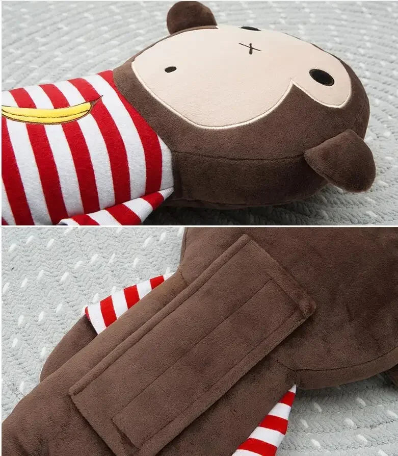 Cute Children Cartoon Car Seat Belt Pillow Neck Pillow Car Seat Belt Shoulder Pads Seatbelt Cover Kids Cartoon Neck Protector