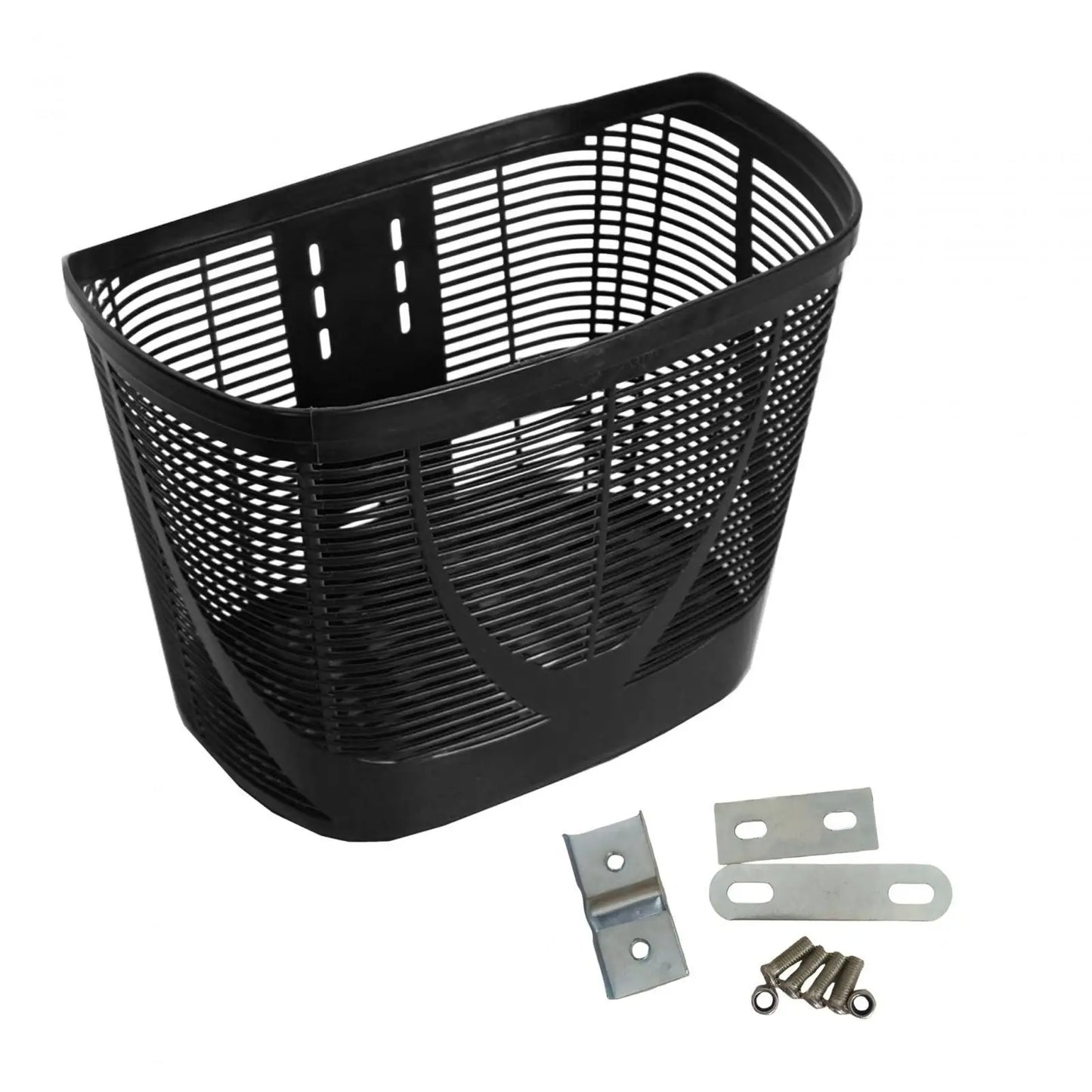 Bicycle Basket Kids Adults Bike Front Basket Pet Carrier Large Storage Box for Camping Grocery Shopping