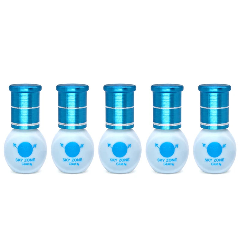 Sky Zone Eyelash Extensions Glue 5g Professional Korea Sky False Lash Glue with Sealed Bag Makeup Tools Shop Supplies