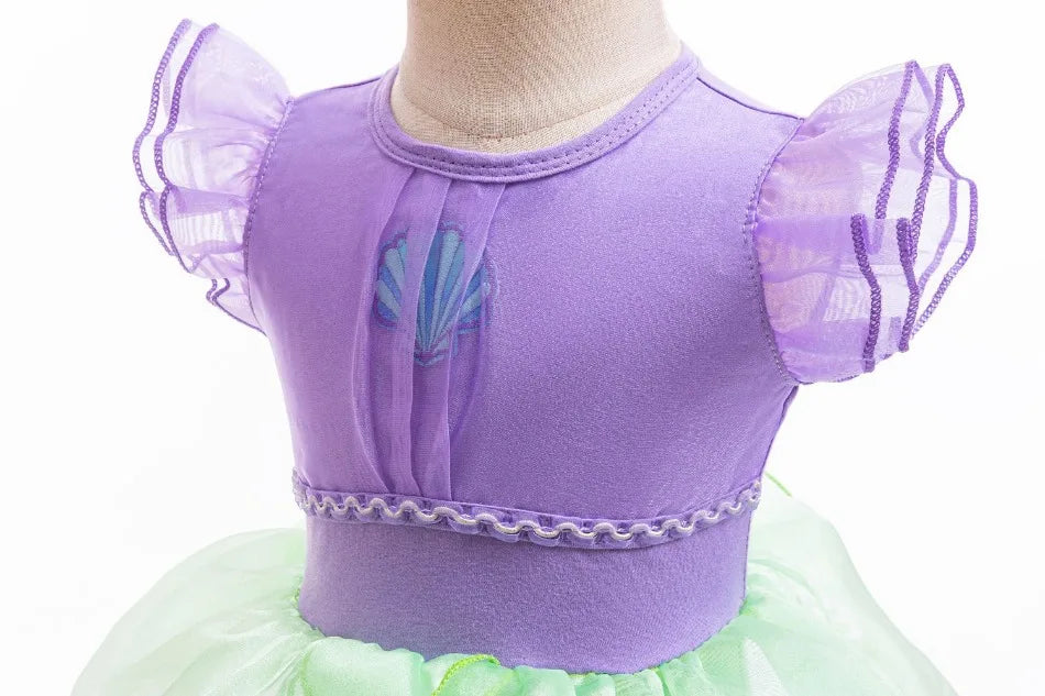 Baby Girls Princess Sofia Outfit Anna Elza Infant Baby Tutu Dress Kids Girls Costume Romper Aurora Belle Clothes Costumes Dress