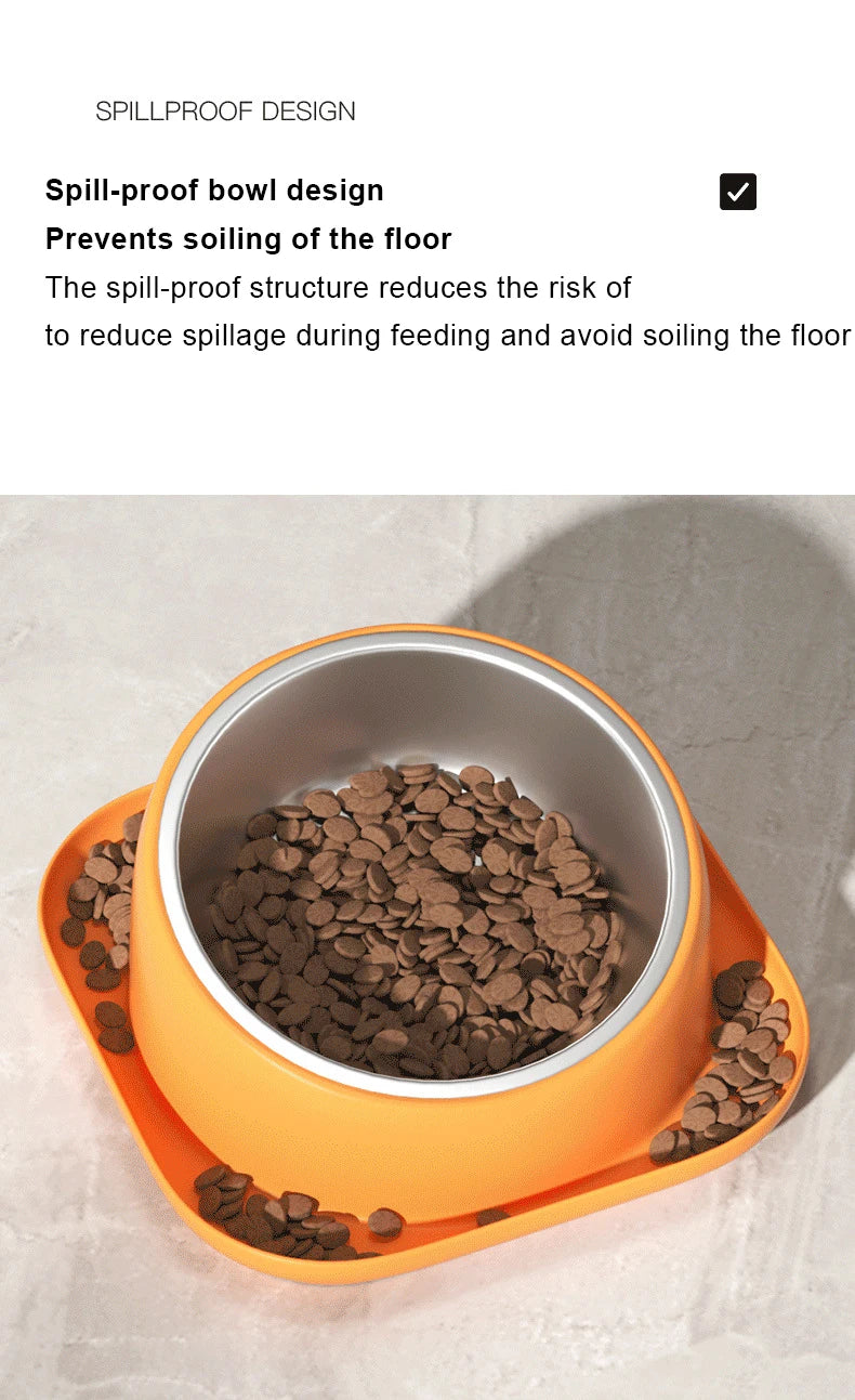 Cats and Dogs  Used Simple Use Pet Feeding Bowl, Durable and Safe Design Functions