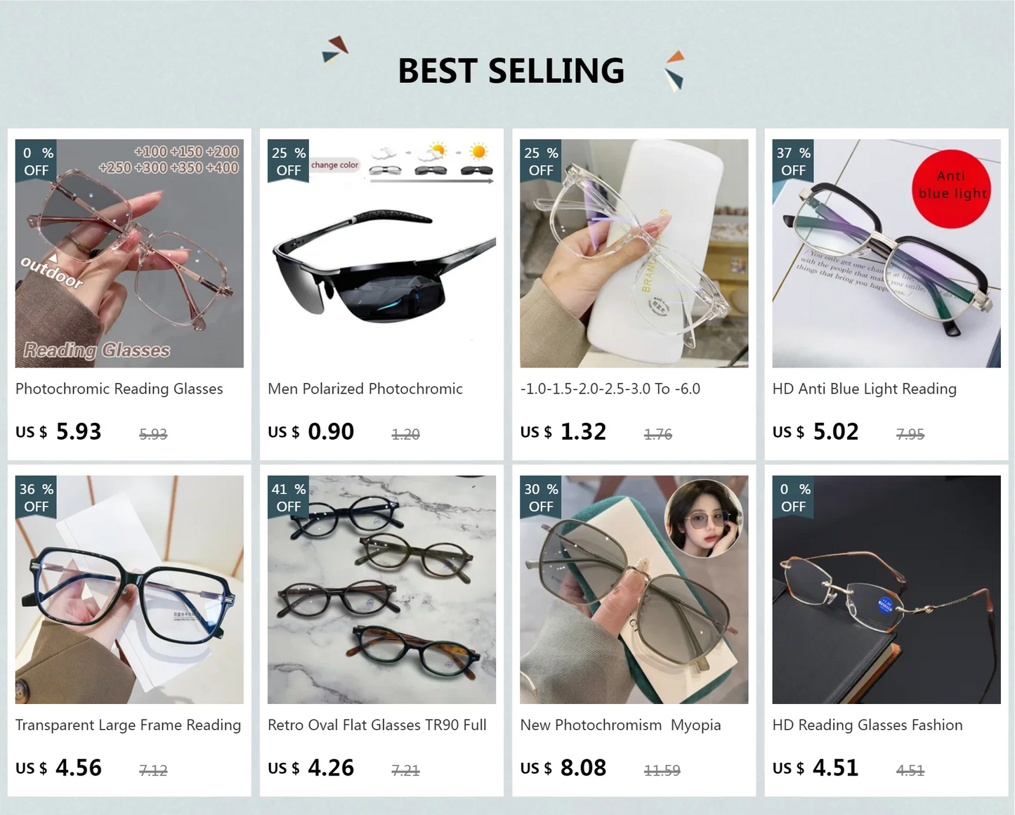 Intelligent Zoom Reading Glasses Fashion Presbyopia Glasses Frameless Hyperopia Glasses Unisex Anti-reflective Reading Glasses