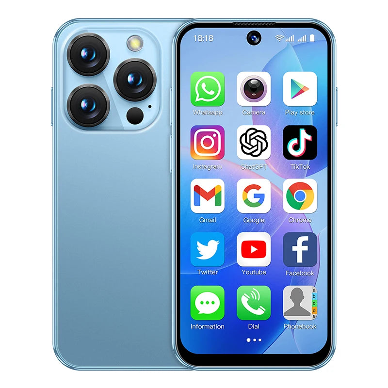 SOYES XS19 3G Smartphone 3.88inches MTK 2GB RAM 16GB ROM 5MP Camera Dual SIM Card Type-C Android Cellphone Face Unlock