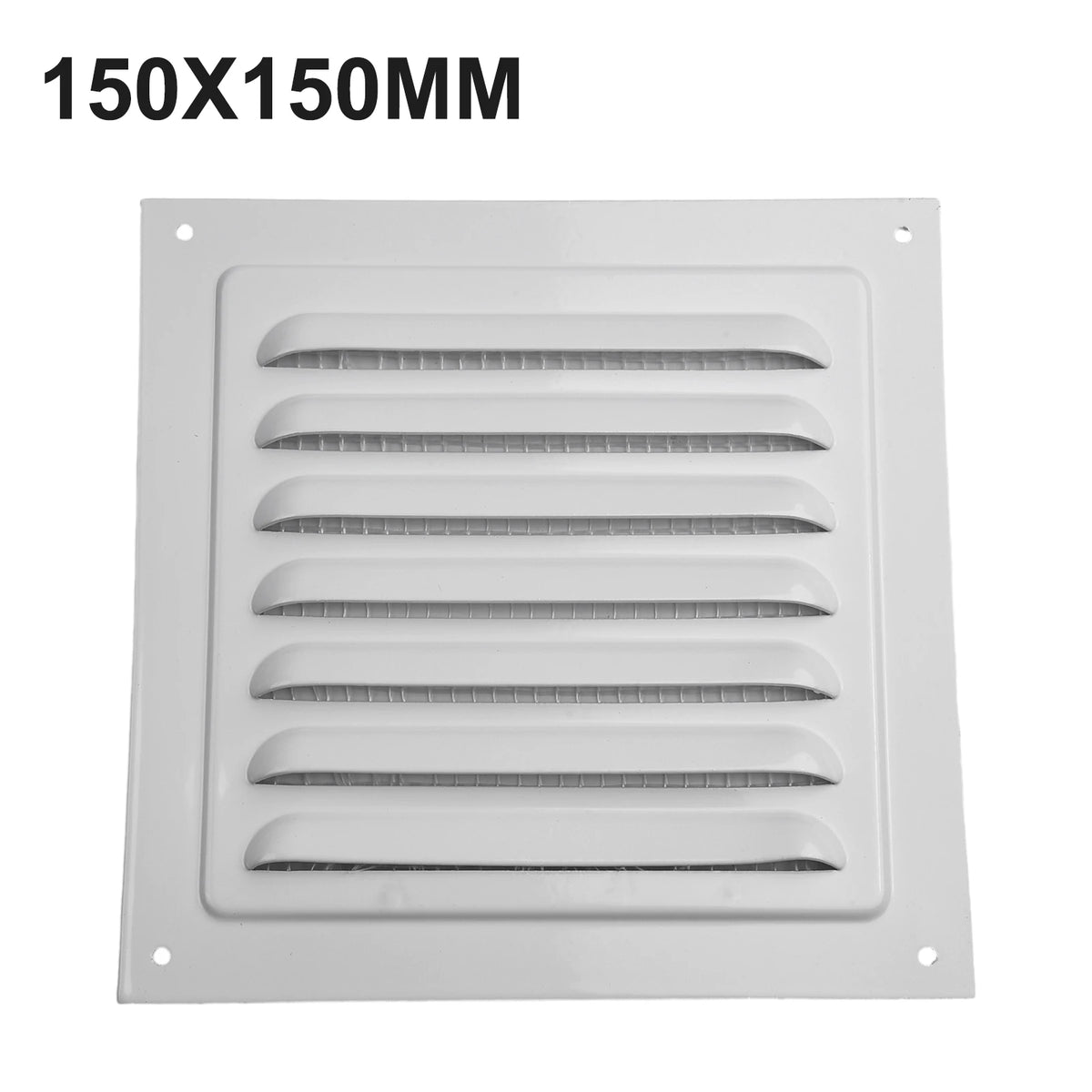Air Vent Grille Ventilation Cover Metal Square Vent Insect Screen Cover Aluminum Vents Plate Louver Air Outlet Fresh System