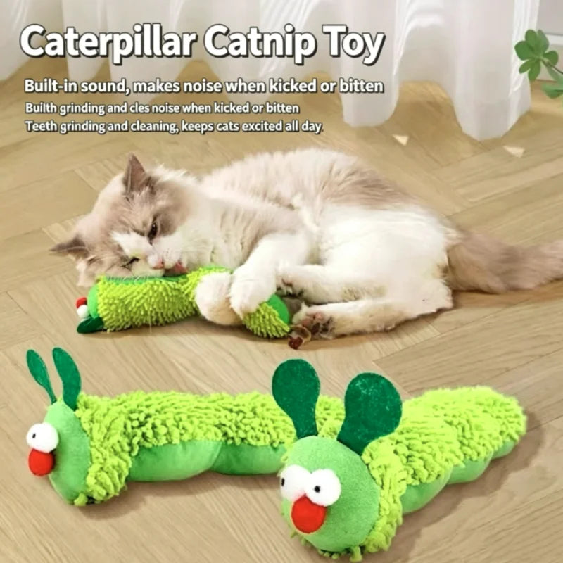 Pet Plush Cat Toy for Boredom Relief Scratch Bite Resistant Small Animal Playtime Accessory Self-Pleasure Amusing