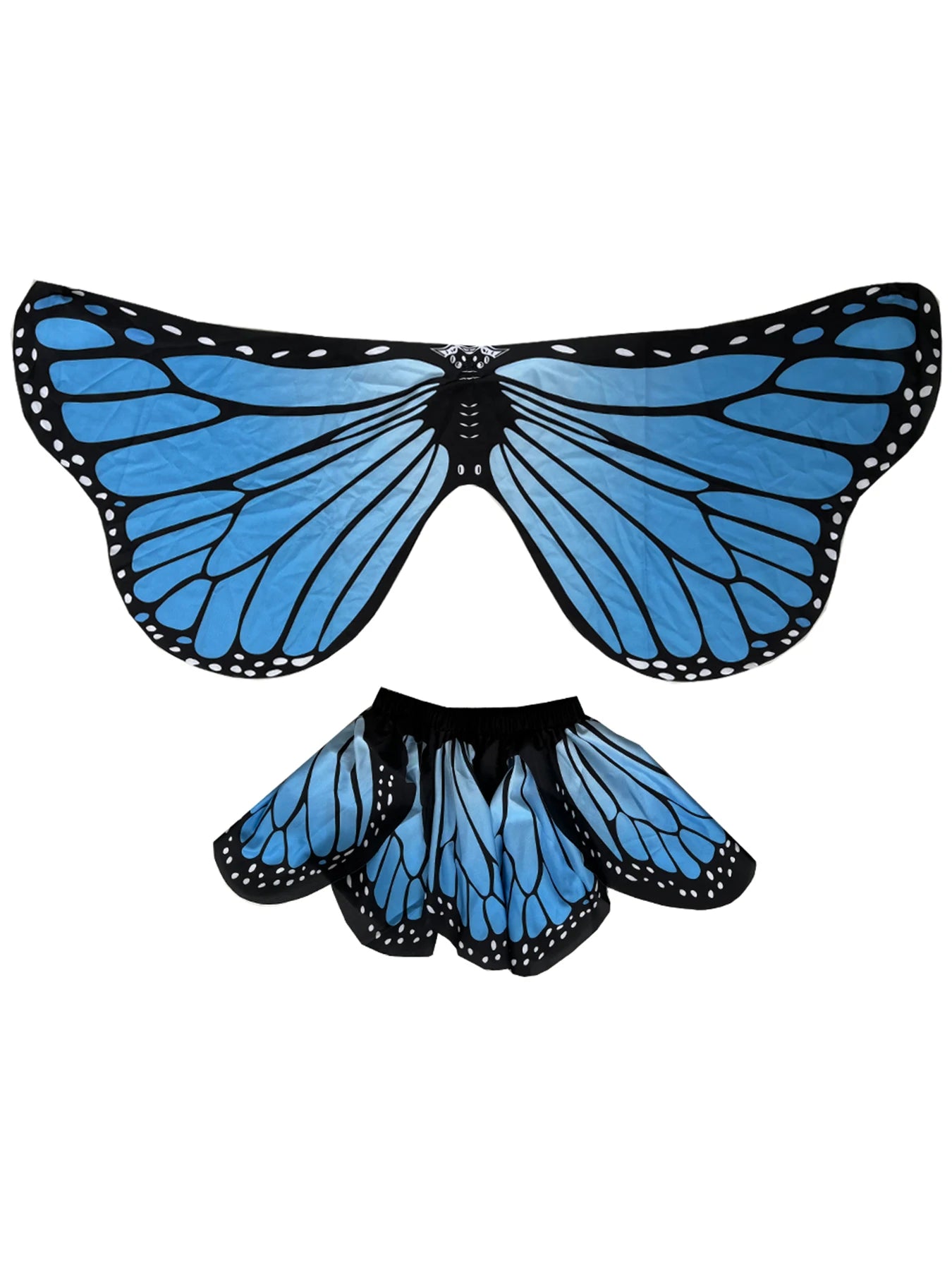 Halloween Kids Butterfly Costume Girl Fairy Butterfly Wings Blue Pink Purple Costume