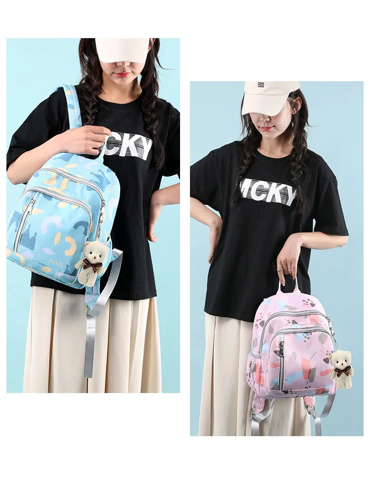 Fashion Mummy Travel Stroller Bag Large Capacity Mother Bag Carrying Pregnant Baby Nappy Backpack Activity Baby Diaper Backpack