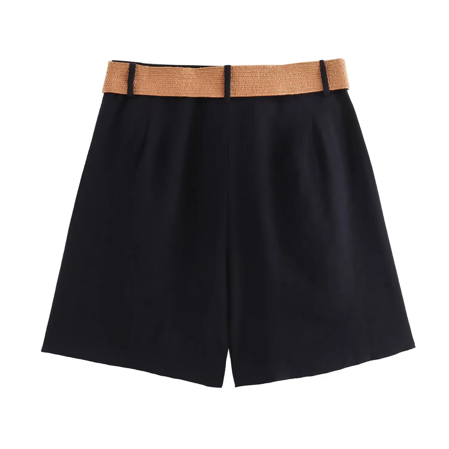 Women's Shorts High Waist Y2k Belt Short Woman Streetwear Harajuku Baggy Jeans Skort Beach Bermuda Pants Y 2k Summer New