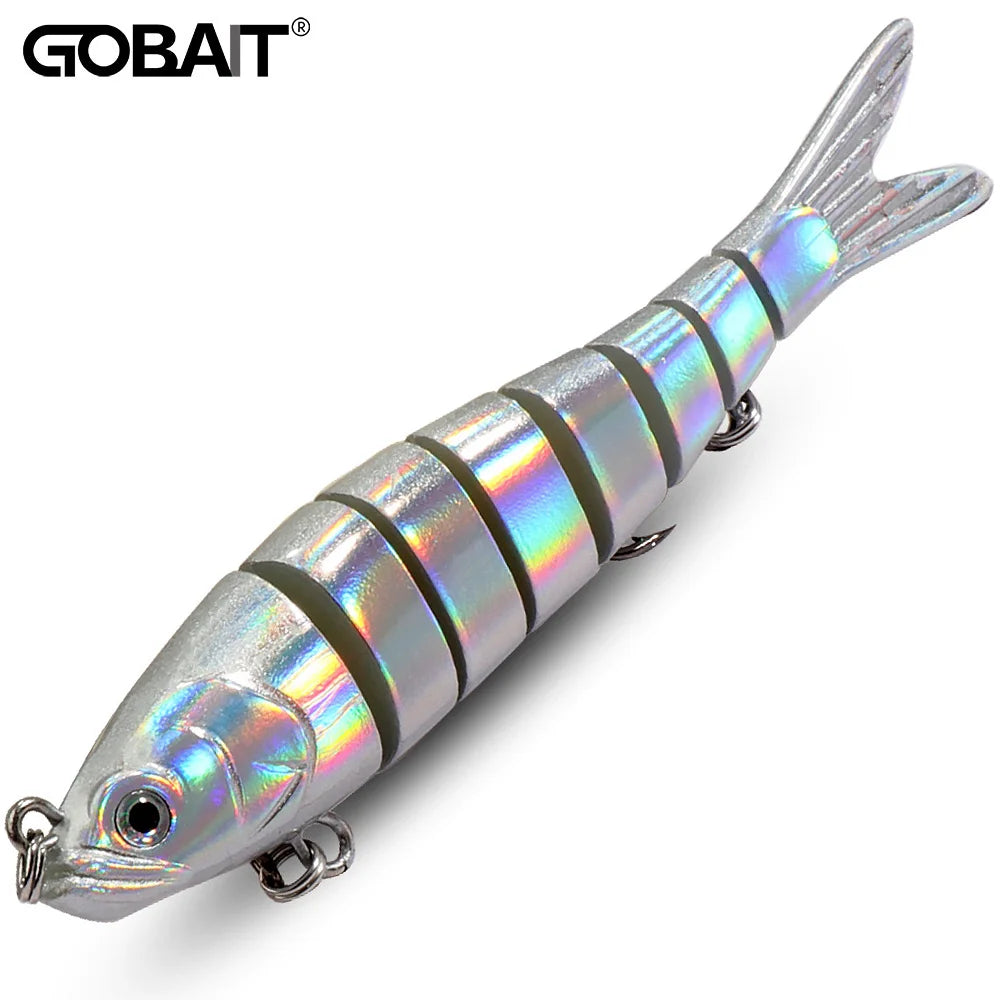 Swimbait 11g 16g 27g Joint Bait Slow Sinking Bionic Fish Swimming Pesca Bass Treble Hook Carp Fishing Tackle 8 Segment Hard Lure