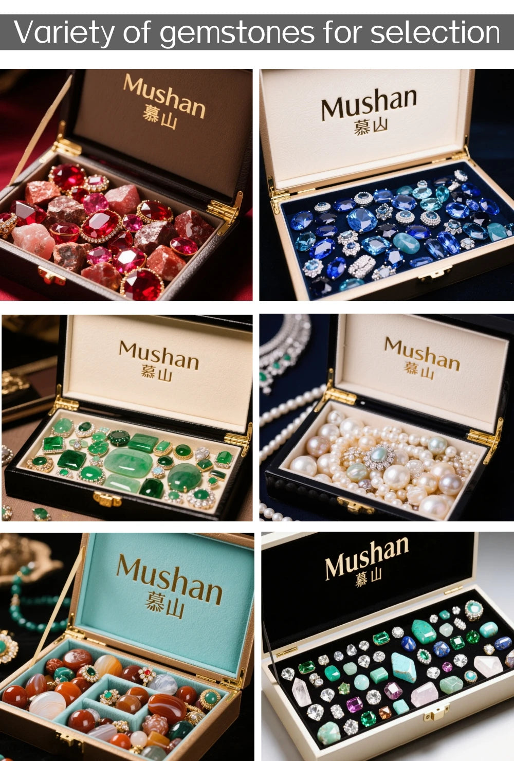 MUSHAN Bespoke Luxury Jewelry 925 Sterling Silver Rings 3ct 4ct 5ct Wedding Real D Color VVS Moissanite Ring Band MST Patent