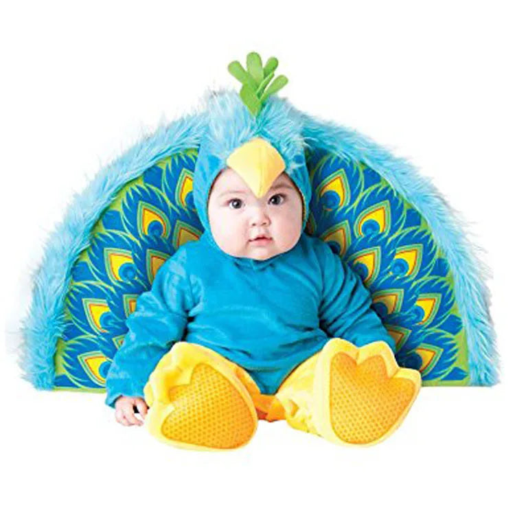 New Arrival High Quality Baby Boys Girls Halloween Dinosaur Costume Romper Kids Clothing Set Toddler Co-splay Triceratops