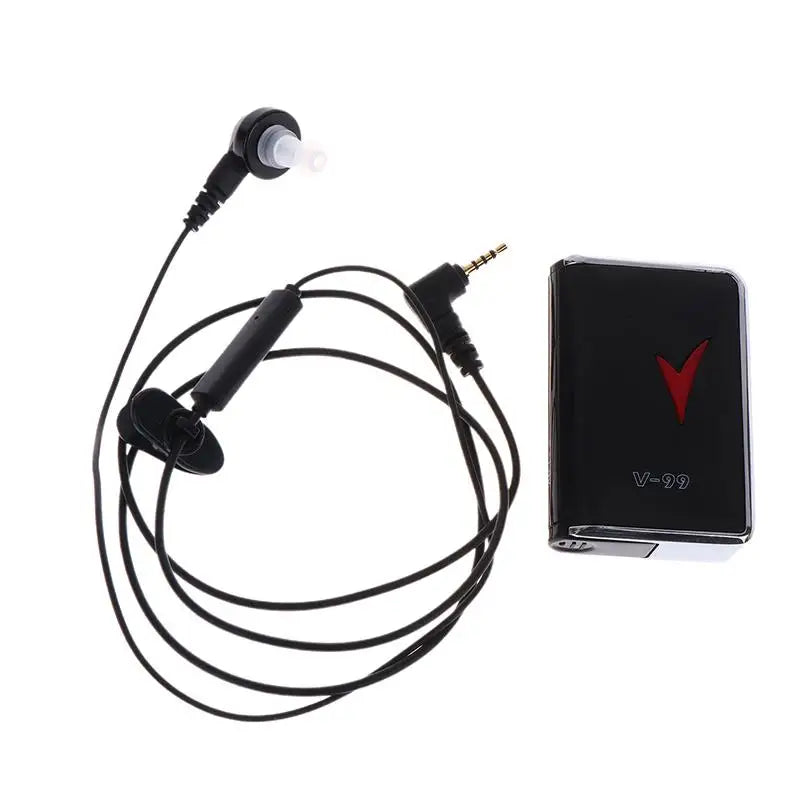 Mini Invisible Ear Hearing Aids With Noise Cancelling And Speech Enhancement Rechargeable For Adult Elderly Seniors Watching TV